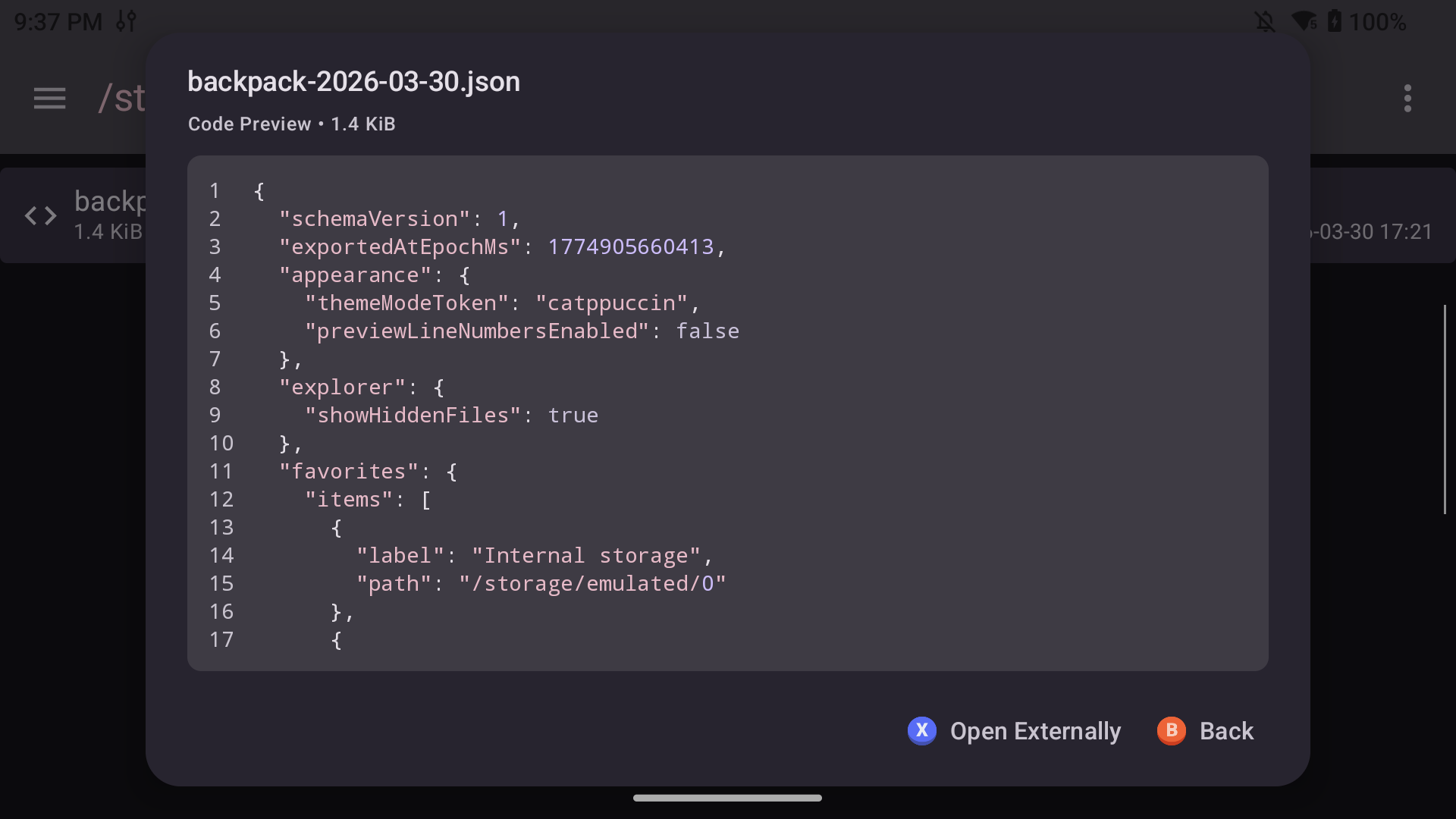 File Preview screenshot